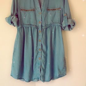 Zara denim dress